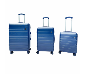 Linder Exclusiv Bőrönd szett  SC1002 Kék