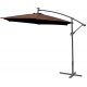 AGA EXCLUSIV LED 300 cm Coffee függő napernyő