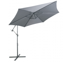 Linder Exclusiv Kerti konzolos napernyő  300 cm Sötétszürke