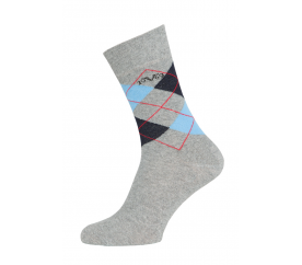 Versace 19.69 BUSINESS zokni 5 darab világos szürke-kék (C179)