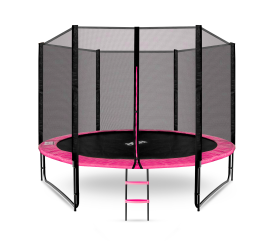 Aga SPORT PRO trambulin 305 cm Rózsaszín + védőháló