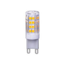 LED izzó - G9 - 5W - 430Lm - PVC - meleg fehér