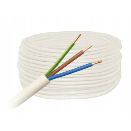 Elektromos kábel YDY kerek vezeték 3x1,5 mm