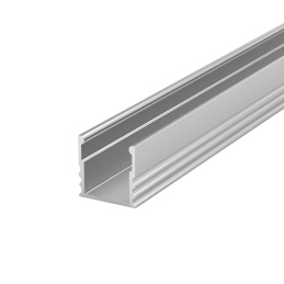 Alumínium profil LED szalagokhoz BRG-5 2m ELOXÁLT