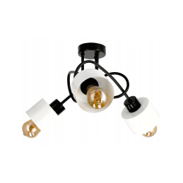 LED függesztett lámpa LOFT - 3xE27 - CUBE WHITE