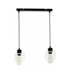 Mennyezeti függesztett lámpa Beam - 2xE27 - SPRING WHITE