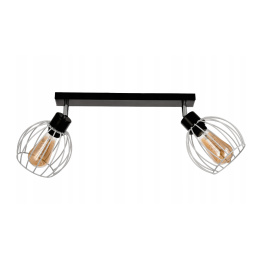 LED mennyezeti lámpa - 2xE27 - DRUCIAN WHITE gömb