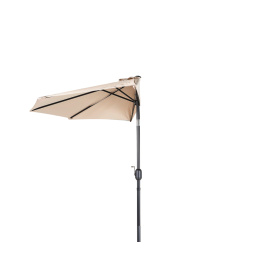 Aga Félkör alakú napernyő CLASSIC 270 cm bézs színű