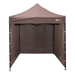 Aga összecsukható ollós szerkezetű sátor PARTY 2x2m barna