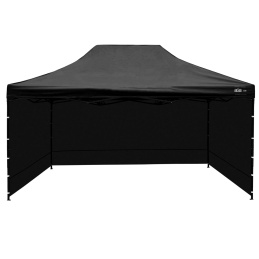 Aga összecsukható ollós szerkezetű sátor PARTY 3x4,5m fekete
