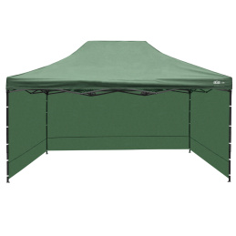 Aga összecsukható ollós szerkezetű sátor PARTY 3x4,5m zöld