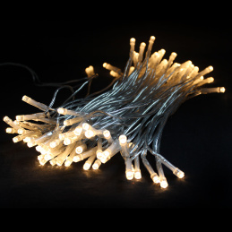 Linder Exkluzív karácsonyi világítás ,lánc 100 LED meleg fehér