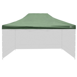 Aga tetőponyva rendezvény sátorhoz  3x4,5m zöld