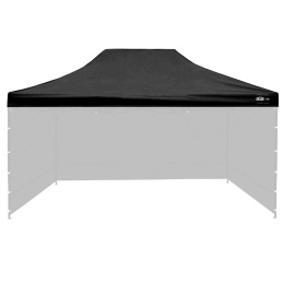 Aga tetőponyva rendezvény sátorhoz  3x4,5m fekete
