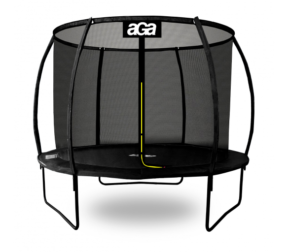 Aga SPORT EXCLUSIVE trambulin 180 cm Fekete + védőháló