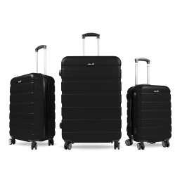Aga Travel bőröndkészlet  MR4650 Fekete