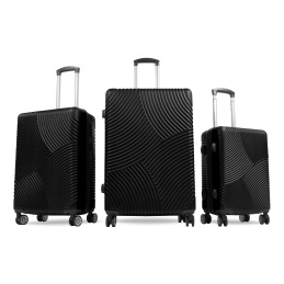 Aga Travel bőröndkélszlet MR4654 Fekete