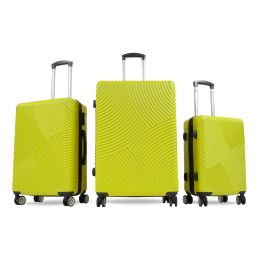 Aga Travel Bőröndkészlet MR4654 Sárga