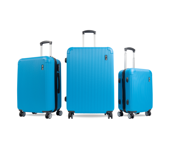 Aga Travel bőröndkészlet MR4652 Kék