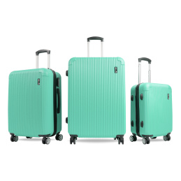 Aga Travel bőröndkészlet MR4652 Türkisz