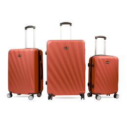 Aga Travel Bőröndkészlet MR4653 Piros