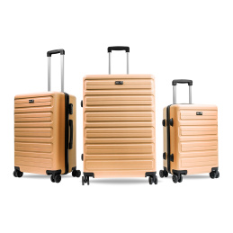 Aga Travel bőröndkészlet  MR4657 narancs 