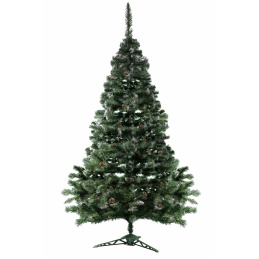 Aga műkarácsonyfa  220 cm s šiškami