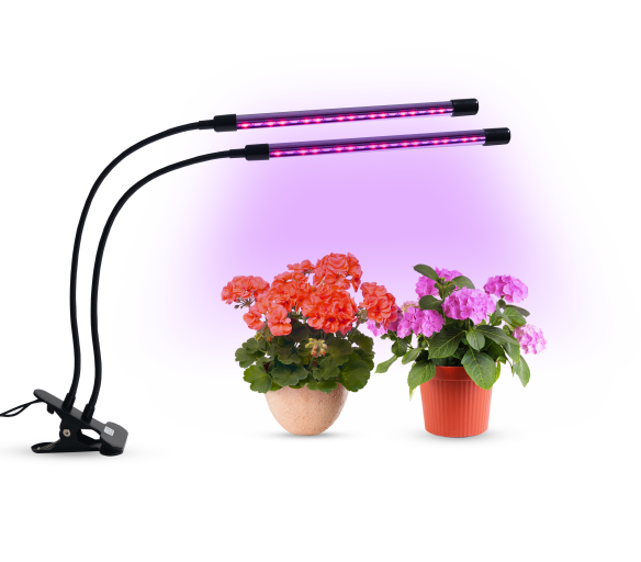 Dexxer LED növekedési lámpa klippel a növények termesztéséhez