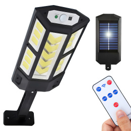Dexxer Solar LED lámpa mozgás- és szürkületérzékelővel