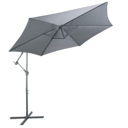 Linder Exclusiv Kerti konzolos napernyő  300 cm Sötétszürke