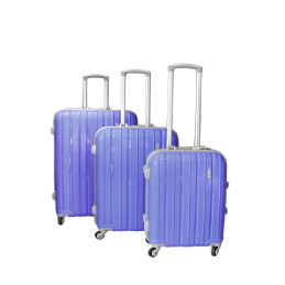 Linder Exclusiv bőröndkészlet  COLOR ALUMINUM MC3058 S,M,L lila