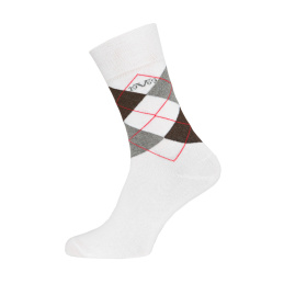 Versace 19.69 BUSINESS zokni 5 darabos fehér-szürke (C175)