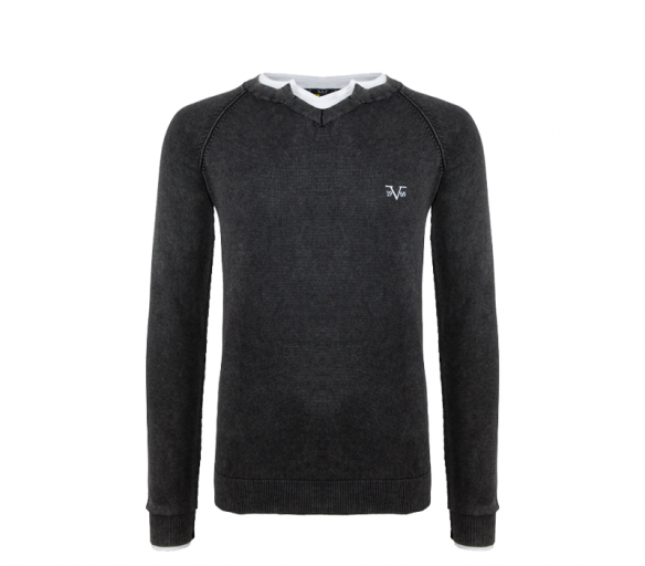 Versace 19.69 Férfi pulóver (C99) Fekete